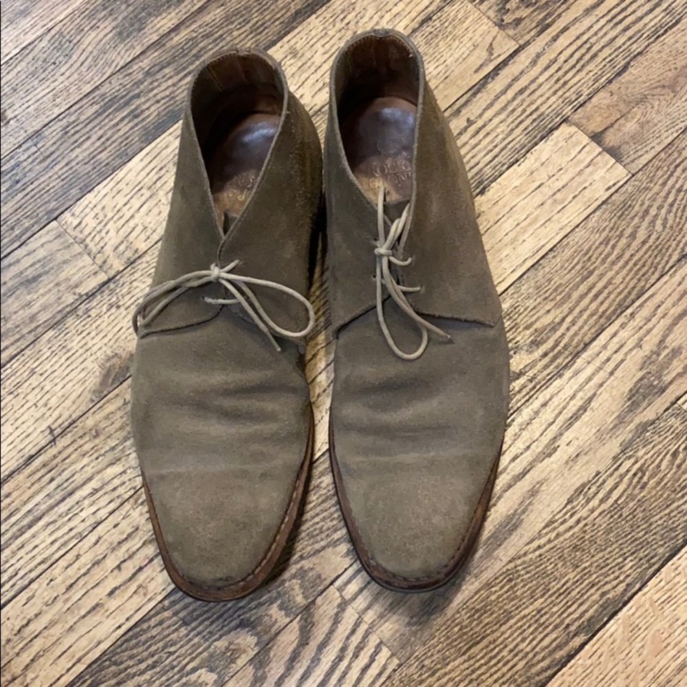Crockett & Jones Tan Boots Size 8.5